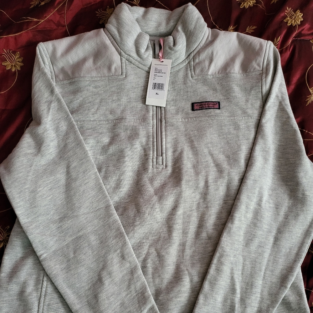 Women's Vineyard Vines Quarter Zip Pullover XL